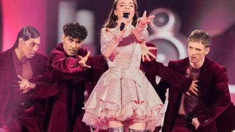AP PHOTOS: Moments from the Eurovision Finals
