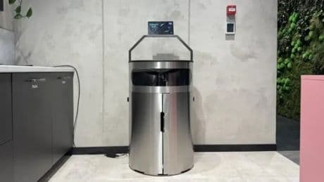 Olvídate de separar la basura para reciclar: este cubo con inteligencia artificial lo hace por ti