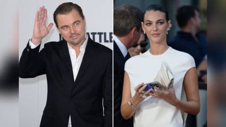 Leonardo DiCaprio bei Filmpremiere: Vittoria Ceretti unterstützt von weitem