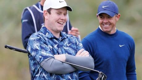 What time do Bob MacIntyre, Rory McIlroy and Open leaders start on Friday