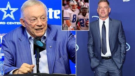 Troy Aikman gives scathing verdict on Jerry Jones' running of Dallas Cowboys in wake of team's explosive Netflix doc
