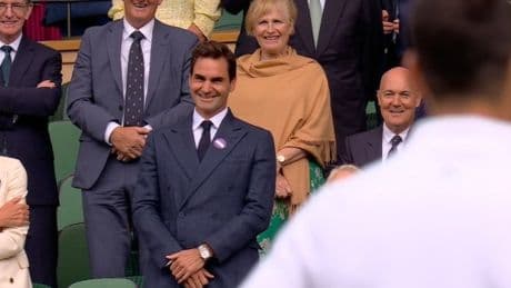 El mensaje de Djokovic para Federer: "Probablemente es la primera vez que me observa..."