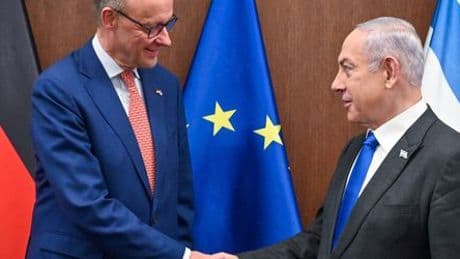 Friedrich Merz versichert Benjamin Netanyahu Bekenntnis zur deutschen Staatsräson