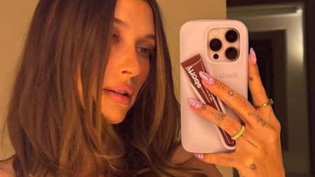 Hailey Bieber used Rhode’s new ‘PB & J’ lip treatment to keep her lips hydrated at Coachella