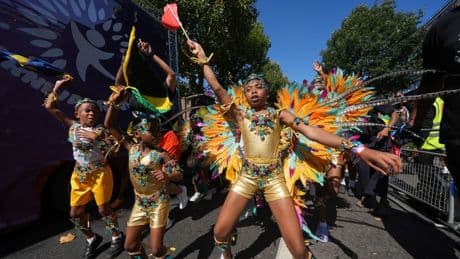 Streets filled with colourful costumes and music for Notting Hill Carnival