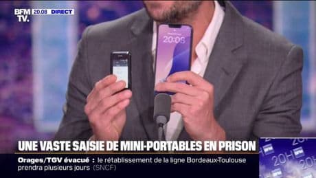Mini-téléphones en prison: une vaste saisie a eu lieu dans 66 prisons