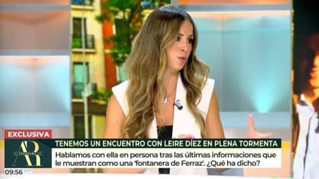 Encontronazo entre un equipo de &#039;El programa de Ana Rosa&#039; y Leire Díez: &quot;Me costó reconocerla&quot;