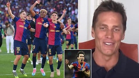 Fans are all saying the same thing about Tom Brady's lack of football knowledge in cringe-worthy interview as Birmingham City's part-owner gets superstar's name wrong