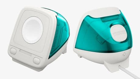 Charge your Apple Watch on this tiny iMac G3 replica