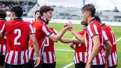 El Bilbao Athletic pierde en su primer amistoso de pretemporada