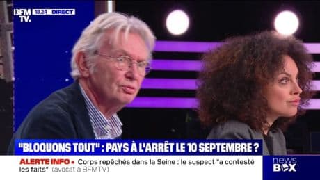 Mouvement du 10 septembre: "Jean-Luc Mélenchon c'est le chaos d'abord et après on discute", lance Jean-Claude Mailly, ancien secrétaire général de Force ouvrière