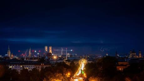 Wetter: Sonniger Wochenendausblick nach Unwetternacht in Bayern