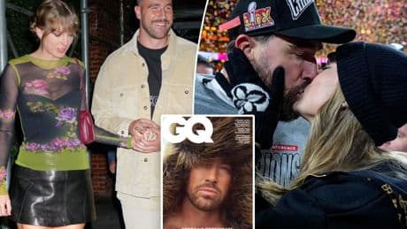 Travis Kelce reveals intimate details of Taylor Swift romance — and how it ‘took the f–k off’