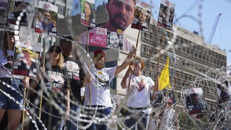 Videos of Israeli hostages in Gaza increase pressure on Netanyahu for a ceasefire