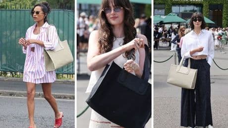 Antler's stylish 'Ryanair-approved' carry-on tote becomes an unlikely hit with celebs at Wimbledon