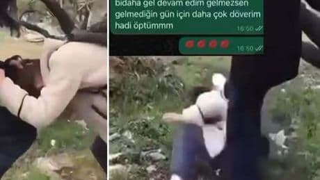 Akran zorbalığı kamerada: Arkadaşını darbeden öğrenci hakkında karar