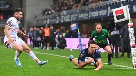 Top 14 : Montpellier écrase un Bordeaux-Bègles remanié et grimpe dans le Top 6