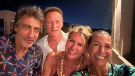 Nuria Roca y Juan del Val disfrutan de unas vacaciones en familia con una amiga