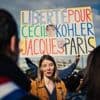Des rassemblements en soutien à Cécile Kohler et Jacques Paris, otages en Iran depuis trois ans