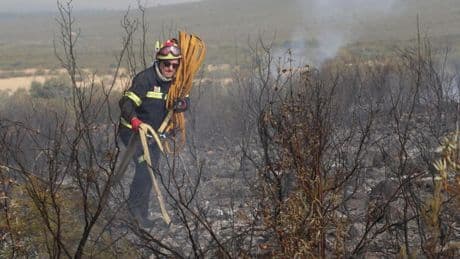 El presidente de la Diputación de Zamora se pone el traje de bombero para luchar contra los incendios: "Soy uno más"
