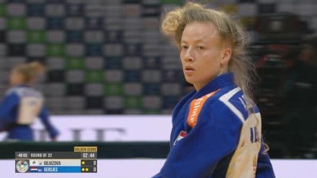 Judoka's Gersjes en Jaring in tweede ronde uitgeschakeld op WK in Boedapest