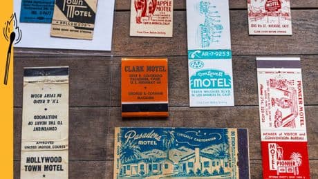 10 vintage motel matchbooks that light up nostalgia