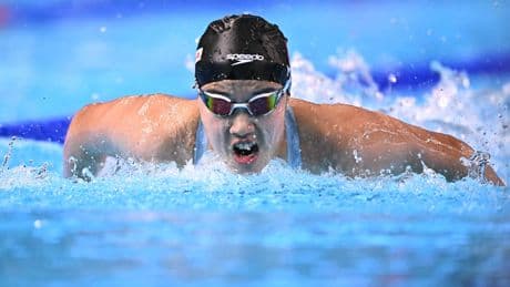 Yu Zidi se hace con un bronce en el 4x200 libre en los Mundiales de Singapur con sólo 12 años