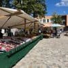 Wochenmarkt in Adlershof eröffnet wieder: „Alles ist jetzt sauber und adrett“