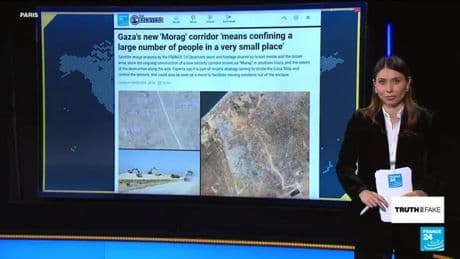 Gaza’s Morag corridor: What does satellite imagery show us?