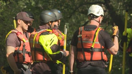 Police investigating after upper body part found along the river shore in Montreal