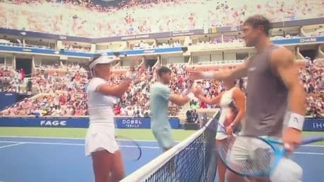 Fans reckon Emma Raducanu and Jack Draper have ‘ex vibes’ as Carlos Alcaraz is upstaged by Brits’ awkward embrace at net