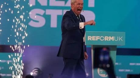 8 maddest Reform UK conference moments - royals cancer claim to heckler chaos