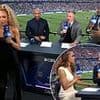 Kate Abdo stuns Thierry Henry and Micah Richards with shock exit live on air during CBS Sports' Champions League final coverage - before being replaced by new presenter