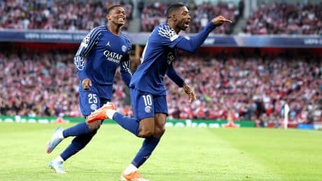 El PSG se lleva el primer asalto en Londres ante el Arsenal (0-1)