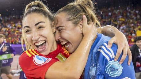 Olga Carmona: “Cuando ha marcado Aitana me han entrado ganas de llorar”