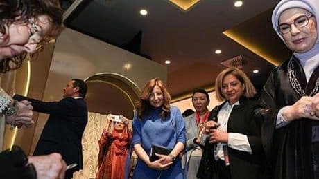 Emine Erdoğan lider eşlerine Anadolu'nun kültürel mirasını tanıttı