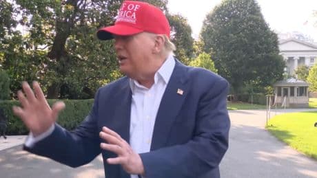 Trump suggests teaching migrants how to run away from alligators