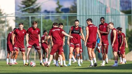 Trabzonspor, Kasımpaşa maçı hazırlıklarına devam etti