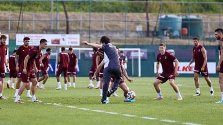 Trabzonspor'da Kasımpaşa maçı hazırlıkları sürdü
