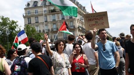 A la manifestation pour Gaza, la colère et la peur