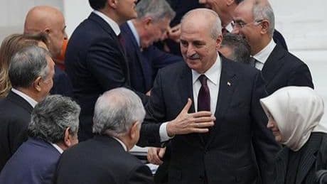 SON DAKİKA HABERİ: Numan Kurtulmuş yeniden TBMM Başkanı seçildi