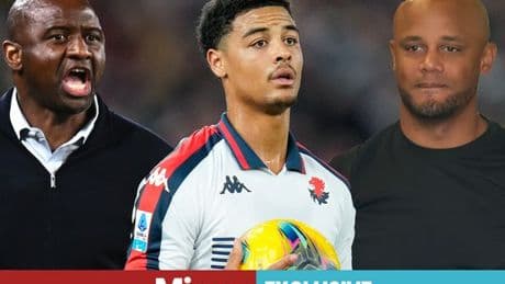 Meet £25.2m 'next Vincent Kompany' wanted by Tottenham and learning from Arsenal legend