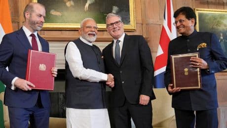 L’Inde signe avec le Royaume-Uni un accord commercial… de bon augure pour conclure avec Bruxelles ?