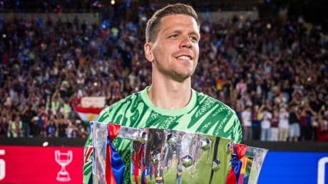 Szczesny: su futuro, lo que piensa de Lamine y cuál es para él el mejor portero de LaLiga