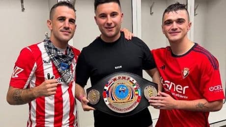 Un campeón del mundo de Muay Thai que presume de su devoción por el Athletic