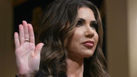 Kristi Noem Won’t Acknowledge Trump’s Photo Of Abrego Garcia’s ‘MS-13’ Tattoos Was Doctored