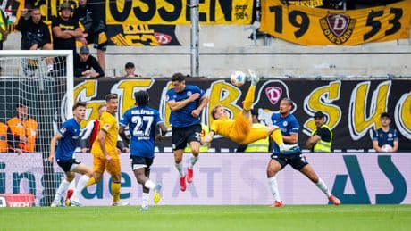 Tor des Jahres? - Fallrückzieher-Wahnsinn von Dynamo Dresden
