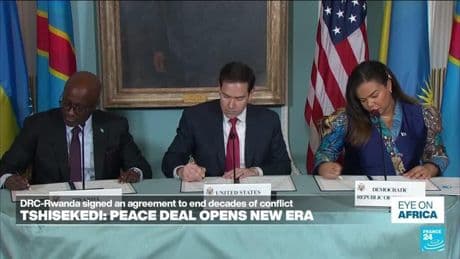 Peace deal with Rwanda opens way to 'new era', says DR Congo president