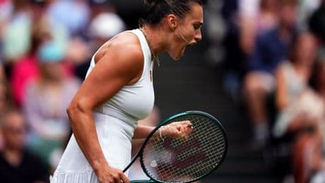 Aryna Sabalenka avoids a Wimbledon shock to stay on course for maiden SW19 title