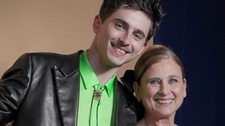 Timothée Chalamet's mom isn't surprised her kids have talent. She's more of a cheerleader than a 'momager.'